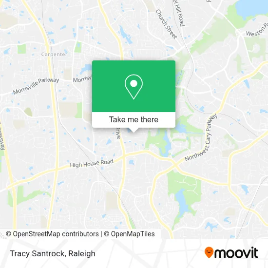 Tracy Santrock map