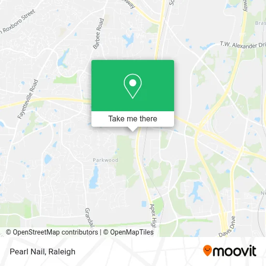 Pearl Nail map