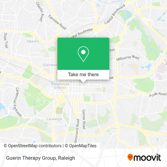 Guerin Therapy Group map