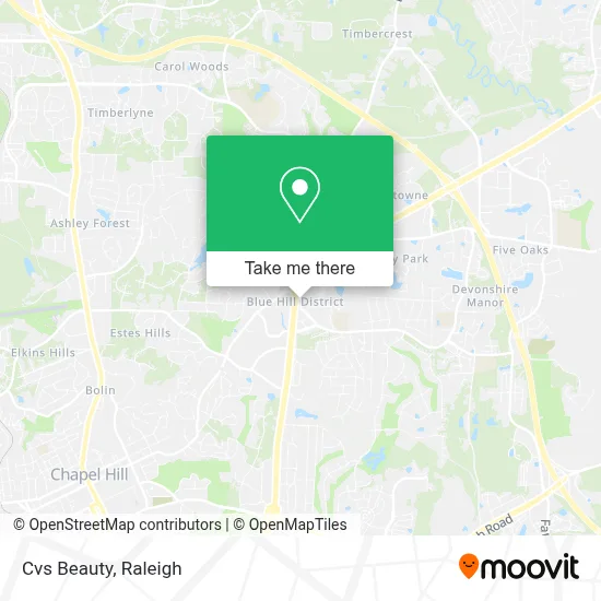 Cvs Beauty map