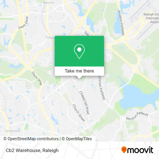 Cb2 Warehouse map