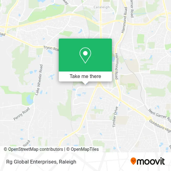 Rg Global Enterprises map