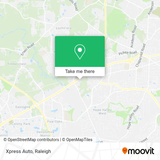 Xpress Auto map