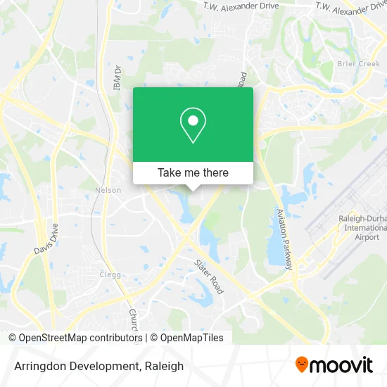 Arringdon Development map