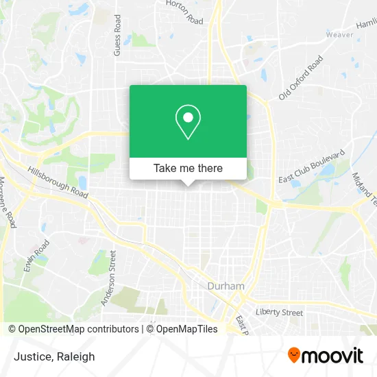 Justice map