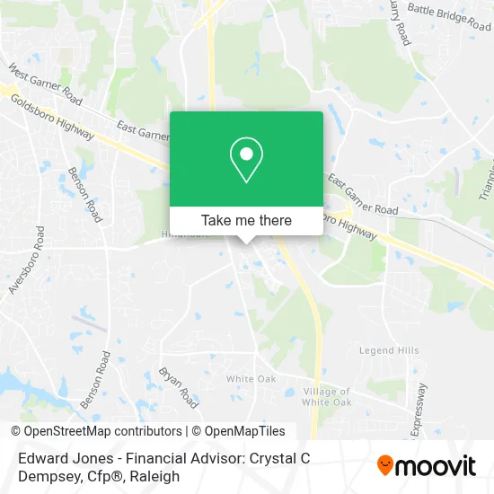 Edward Jones - Financial Advisor: Crystal C Dempsey, Cfp® map