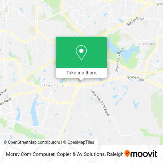 Mcrav.Com Computer, Copier & Av Solutions map