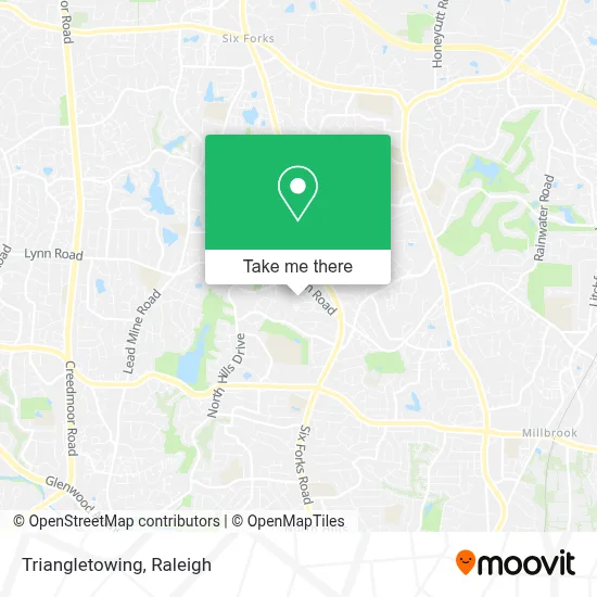 Triangletowing map