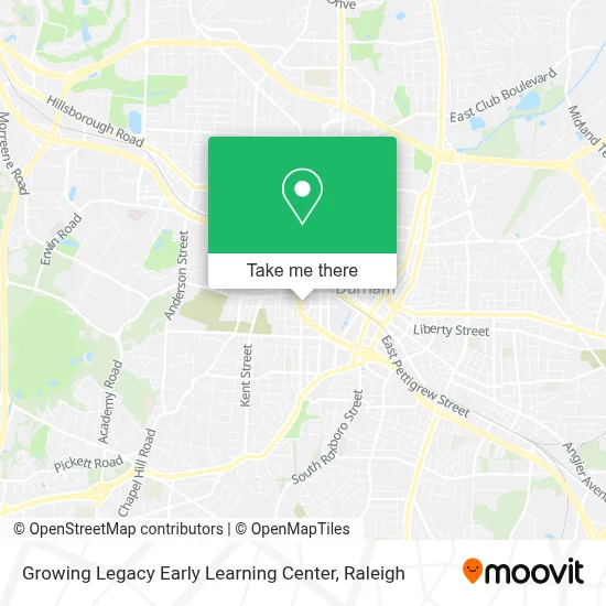 Growing Legacy Early Learning Center map