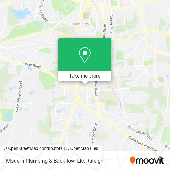 Modern Plumbing & Backflow, Llc map
