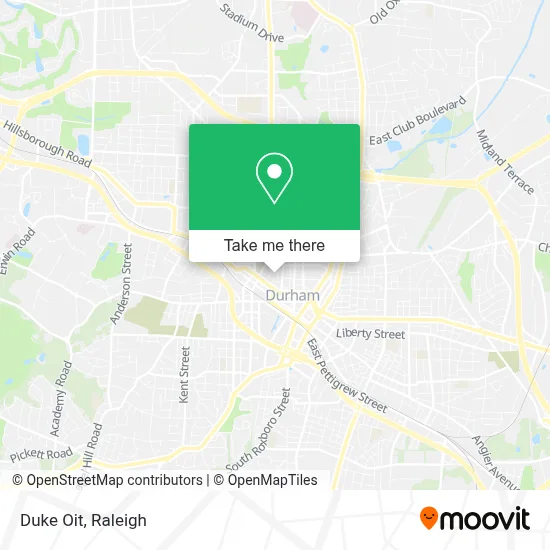 Duke Oit map