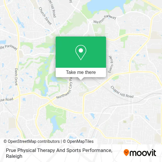 Prue Physical Therapy And Sports Performance map