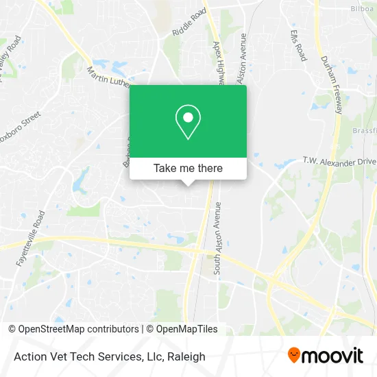 Action Vet Tech Services, Llc map