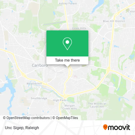 Unc Sigep map