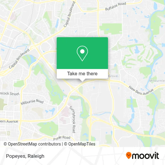 Popeyes map