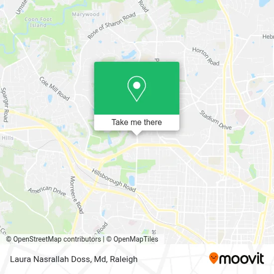 Laura Nasrallah Doss, Md map
