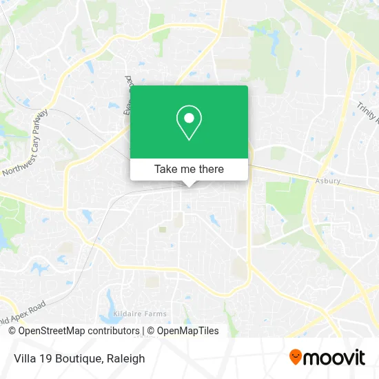 Villa 19 Boutique map