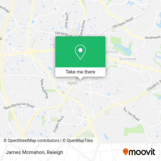 James Mcmahon map