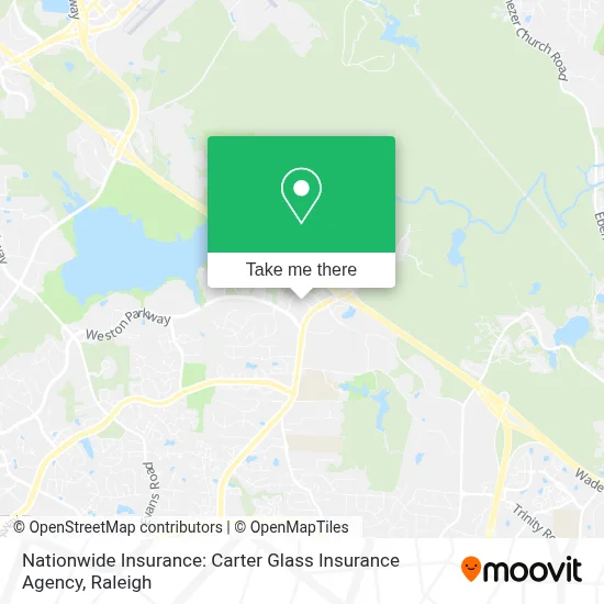 Nationwide Insurance: Carter Glass Insurance Agency map
