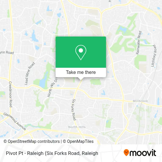 Pivot Pt - Raleigh map