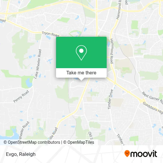 Evgo map