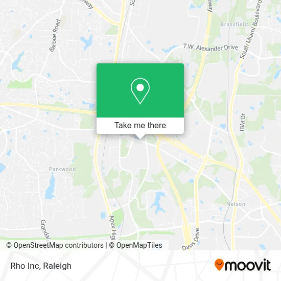 Rho Inc map