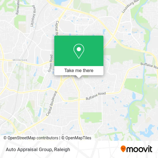 Auto Appraisal Group map