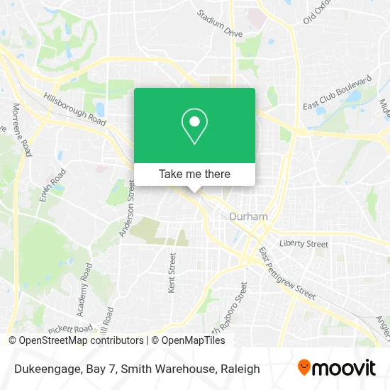 Dukeengage, Bay 7, Smith Warehouse map