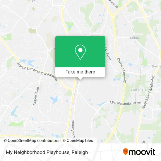 My Neighborhood Playhouse map