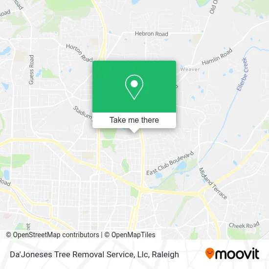 Da'Joneses Tree Removal Service, Llc map