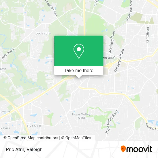 Pnc Atm map