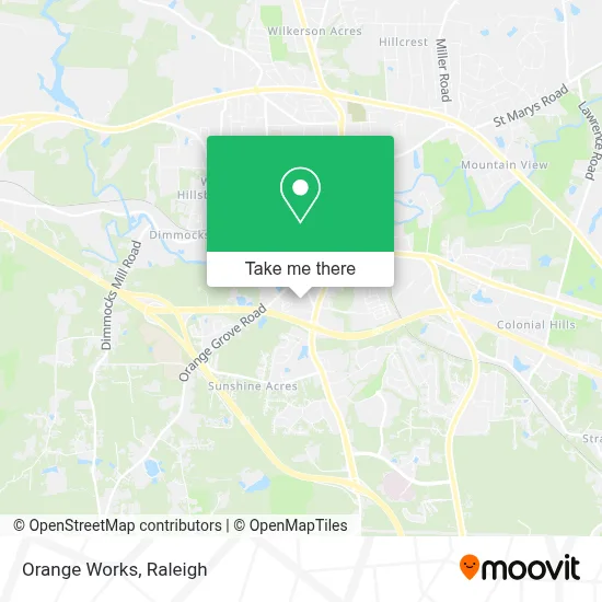 Orange Works map