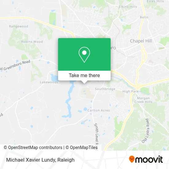 Michael Xavier Lundy map