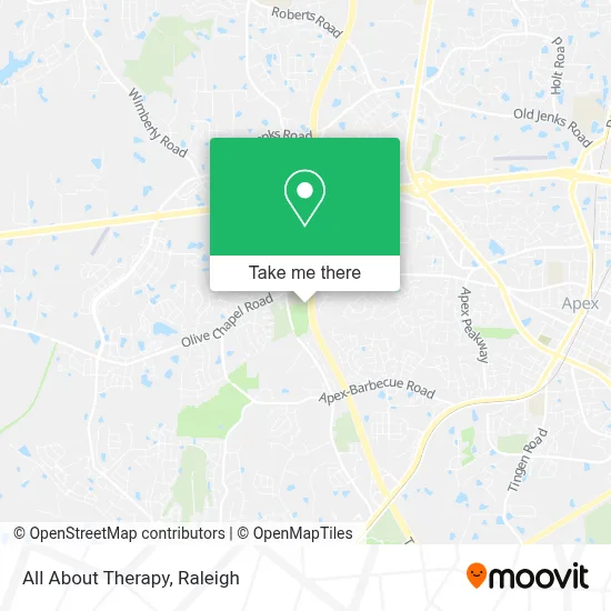 All About Therapy map