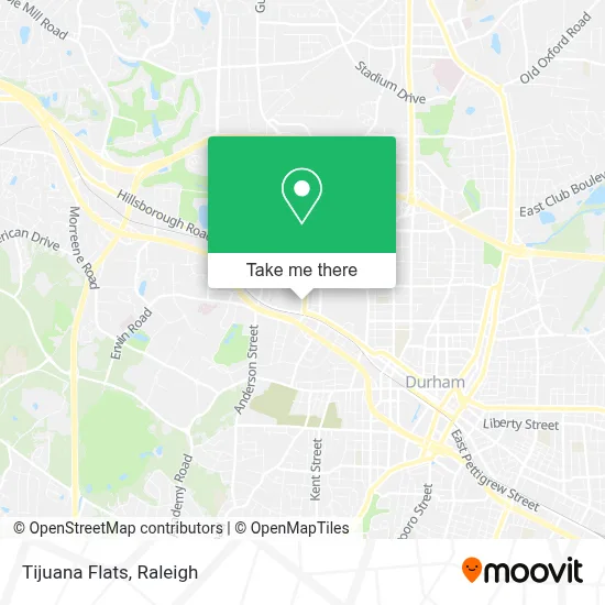 Tijuana Flats map