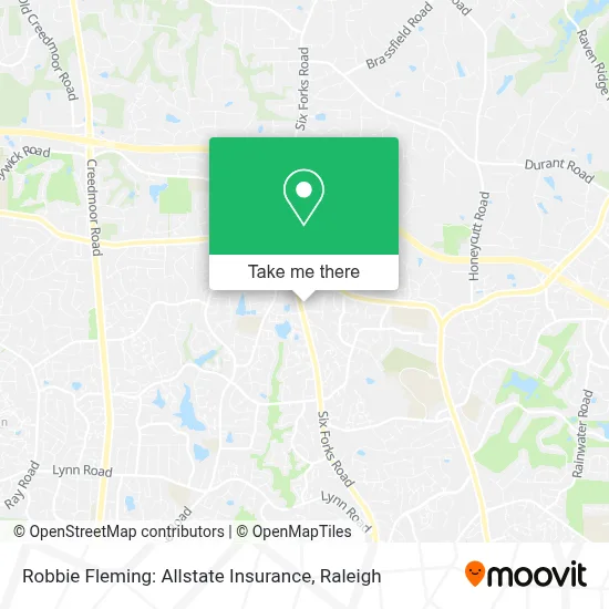 Robbie Fleming: Allstate Insurance map