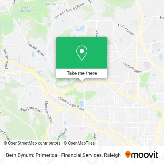 Beth Bynum: Primerica - Financial Services map