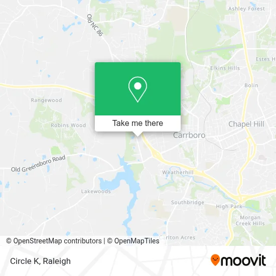 Circle K map