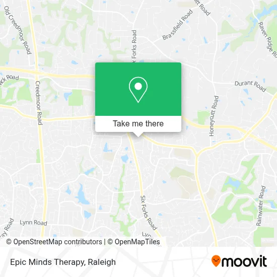 Epic Minds Therapy map