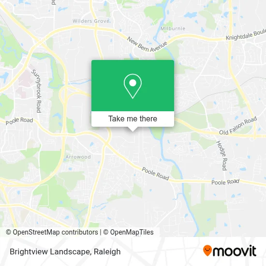 Brightview Landscape map