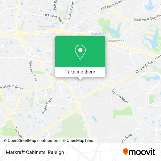 Markraft Cabinets map