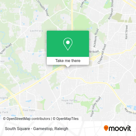 South Square - Gamestop map