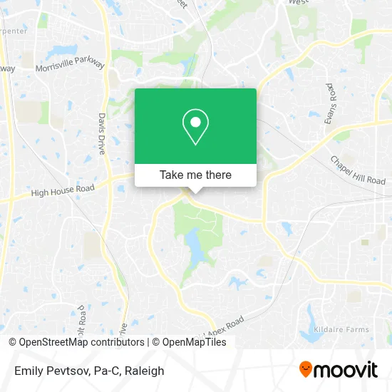 Emily Pevtsov, Pa-C map