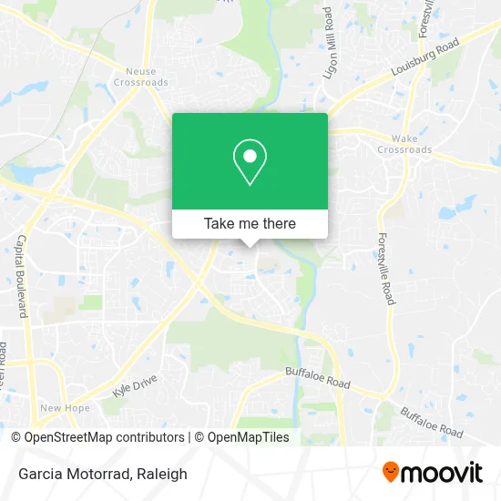 Garcia Motorrad map
