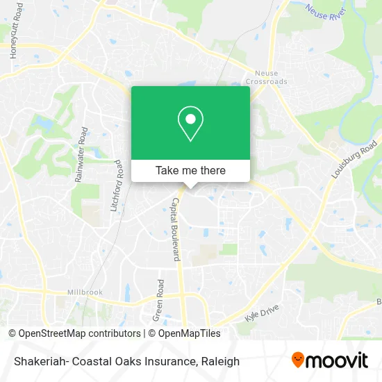 Shakeriah- Coastal Oaks Insurance map