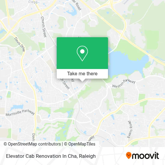 Elevator Cab Renovation In Cha map