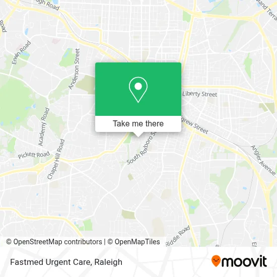Fastmed Urgent Care map