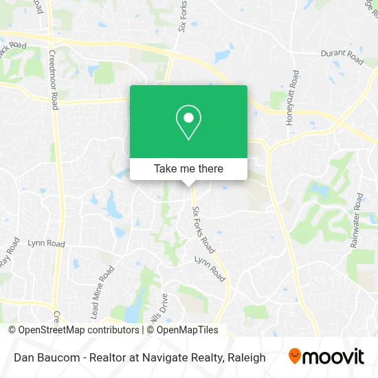 Dan Baucom - Realtor at Navigate Realty map