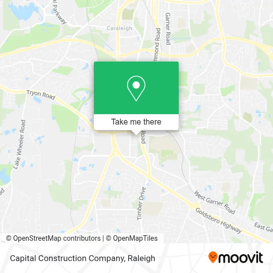 Capital Construction Company map
