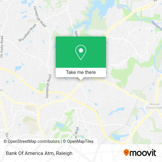 Bank Of America Atm map
